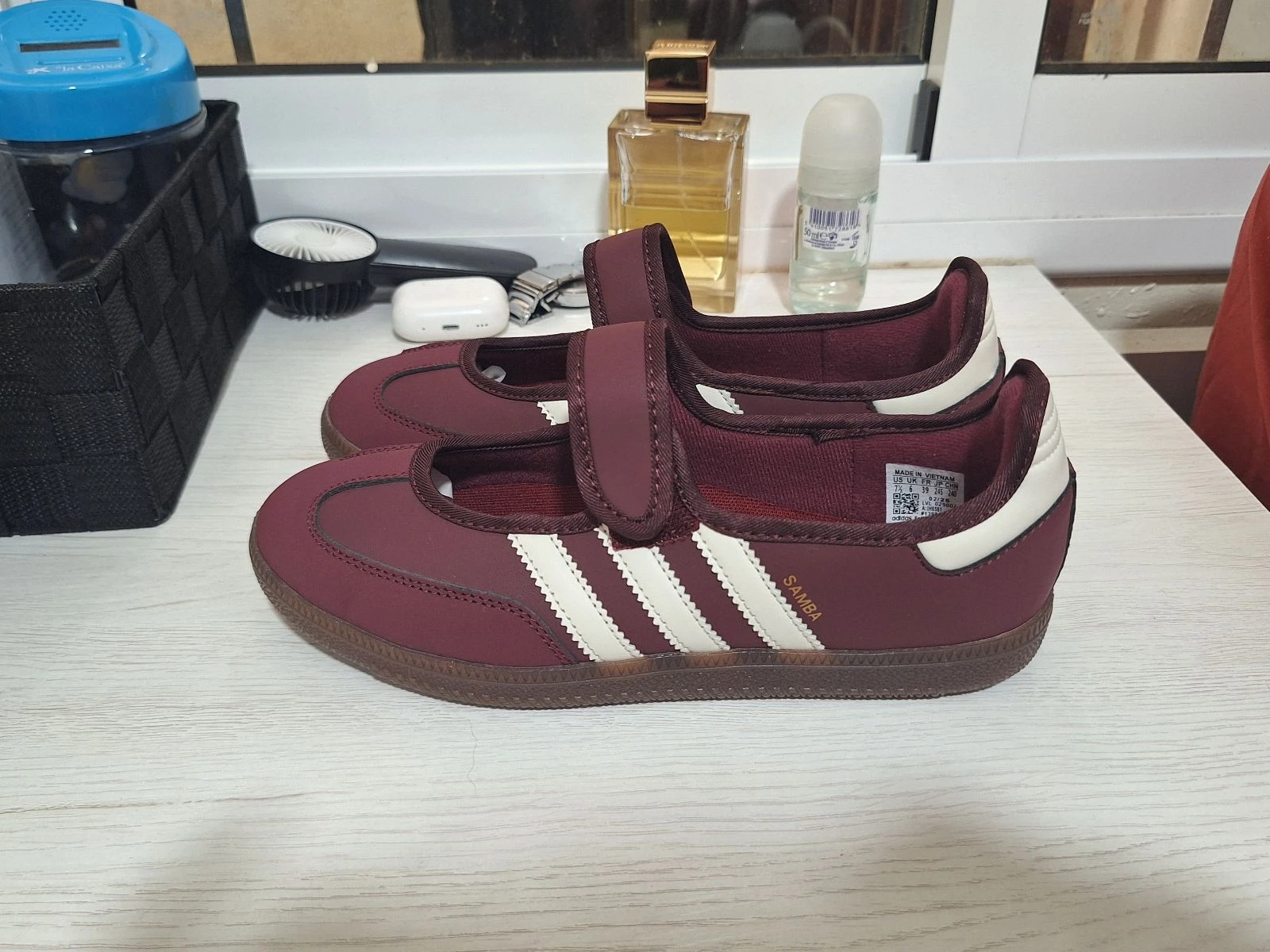 Adidas Samba Mary Jane Borgonha – photo 2